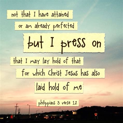 not that i have already attained
